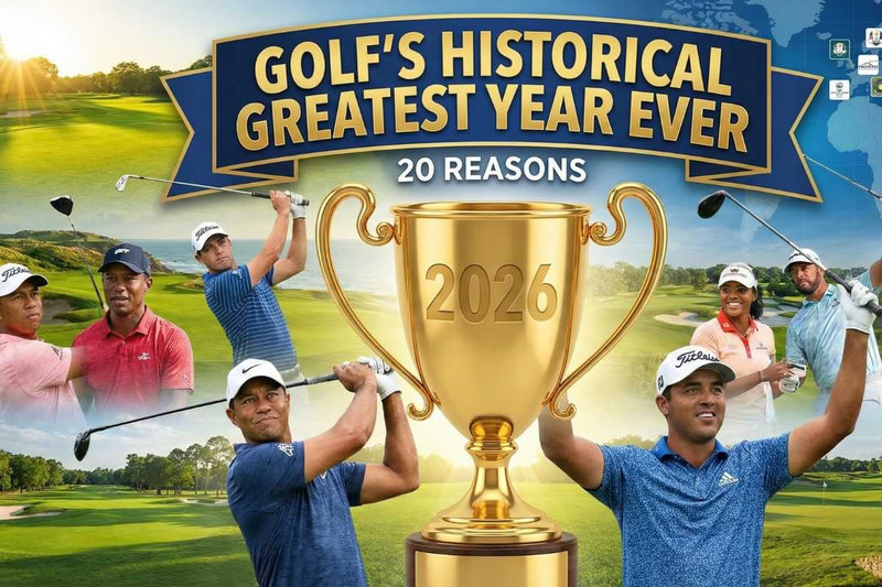 2026 Golf's historical Greatest Year ever