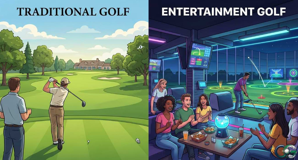Traditional vs Entertainment Golf: Everything You Need to Know