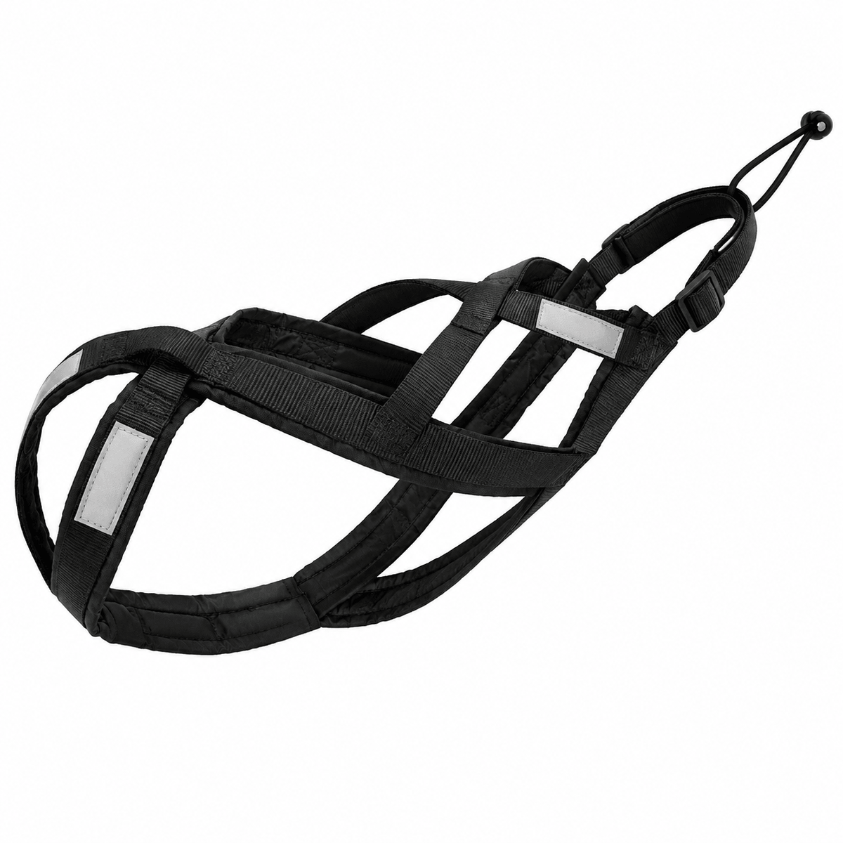 X-back dog sled harness for large dogs pulling a golf cart