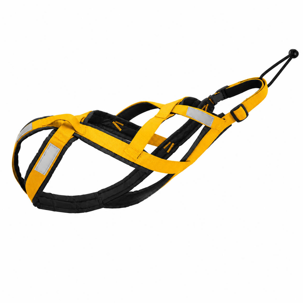 X-back dog sled harness for large dogs pulling a golf cart
